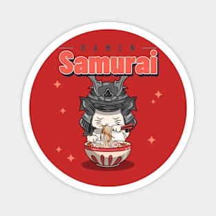 Ramen Samurai Magnet